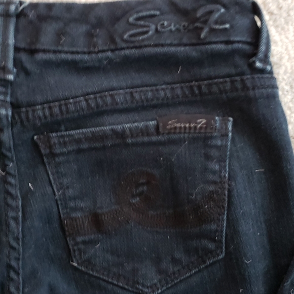 Seven Classic Denium Blue Jeans Boot Cut Women's Sz 26 - Picture 3 of 5